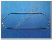 Ford Transit Krom Ön Panjur Çerçevesi 2019 Sonrası 4 Parça Paslanmaz Çelik thumbnail 1