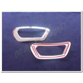 Markadan Ford Transit Krom Sis Farı Çerçevesi 2019 Sonrası 2 Parça Paslanmaz Çelik thumbnail 2