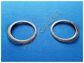 Fiat Doblo Krom Sis Farı Çerçevesi 2006-2012 2 Parça Paslanmaz Çelik thumbnail 1