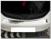 Markadan Renault Megane 4 Sedan Krom Arka Tampon Eşiği 2016 Sonrası Paslanmaz Çelik thumbnail 4