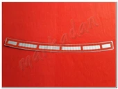 Markadan Renault Megane 4 Sedan Krom Arka Tampon Eşiği 2016 Sonrası Paslanmaz Çelik thumbnail 2