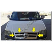 Markadan VW Caddy Krom Ön Panjur Formlu 2004-2010 Paslanmaz Çelik thumbnail 1