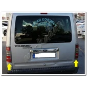 Markadan Ford Connect Krom Stop Çerçevesi 2002-2009 2 Parça Paslanmaz Çelik thumbnail 3