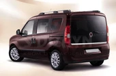 S-Dizayn Fiat Doblo Krom Bagaj Camı Alt Çıtası 2010-2015 thumbnail 2