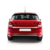 S-Dizayn Citroen C4 HB Abs Krom Bagaj Alt Çıtası 2010-2020(Formlu) thumbnail 1
