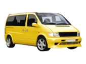 S-Dizayn Mercedes Vito W638 Krom Kapı Kolu 3 Kapı 1999-2004 thumbnail 1