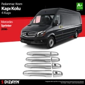 S-Dizayn Mercedes Sprinter W906 Krom Kapı Kolu 4 Kapı 2006-2013 thumbnail 1