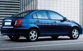 S-Dizayn Hyundai Accent Era Krom Bagaj Alt Çıta 2005-2011 thumbnail 1