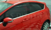 S-Dizayn Ford Fiesta Krom Cam Çıtası 8 Prç 2009-2017 thumbnail 5