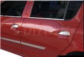 S-Dizayn Dacia Sandero 2 Krom Cam Çıtası 4 Prç 2013-2020 thumbnail 2