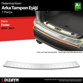 S-Dizayn Dacia Duster Krom Arka Tampon Eşiği 2009-2018 thumbnail 1