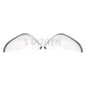 S-Dizayn Peugeot 308 Krom Ayna Kapağı 2 Prç 2007-2013 thumbnail 1