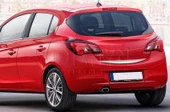 S-Dizayn Opel Corsa E Krom Bagaj Alt Çıtası 2015-2019 thumbnail 5