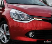S-Dizayn Renault Clio 4 Sporttourer Krom Far Alt Çıtası 2 Prç. 2012-2016 thumbnail 4