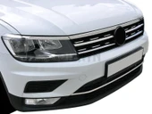 S-Dizayn VW Tiguan Krom Far Üst Çıtası 3 Prç. 2016-2020 thumbnail 4