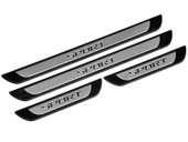 S-Dizayn Citroen C3 Krom Kapı Eşik Koruması Sport Line 2002-2008 4 Parça thumbnail 3