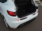 S-Dizayn Renault Clio 4 HB Krom Arka Tampon Eşiği 2012-2019 thumbnail 1