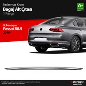 S-Dizayn VW Passat B8.5 Krom Bagaj Alt Çıtası 2019-2023 thumbnail 1