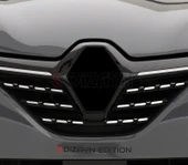 S-Dizayn Renault Clio 5 Krom Ön Alt Panjur 6 Prç. 2019 Üzeri thumbnail 5