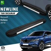 S-Dizayn Renault Koleos 2 NewLine Krom Yan Basamak 163 Cm 2016 Üzeri A+ Kalite thumbnail 1