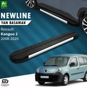 S-Dizayn Renault Kangoo 2 NewLine Krom Yan Basamak 193 Cm 2008-2020 A+ Kalite thumbnail 1
