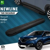 S-Dizayn Renault Kadjar NewLine Siyah Yan Basamak 173 Cm 2015-2022 A+ Kalite thumbnail 1