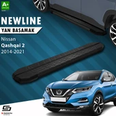 S-Dizayn Nissan Qashqai 2 NewLine Siyah Yan Basamak 173 Cm 2014-2021 A+ Kalite thumbnail 1