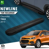 S-Dizayn Chevrolet Trax NewLine Siyah Yan Basamak 163 Cm 2013-2022 A+ Kalite thumbnail 1