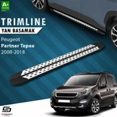 S-Dizayn Peugeot Partner 2 Tepee TrimLine Gri Yan Basamak 196 Cm 2008-2018 A+ Kalite thumbnail 1