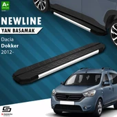 S-Dizayn Dacia Dokker NewLine Krom Yan Basamak 203 Cm 2012 Üzeri A+ Kalite thumbnail 1