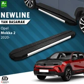 S-Dizayn Opel Mokka 2 NewLine Krom Yan Basamak 173 Cm 2020 Üzeri A+ Kalite thumbnail 1