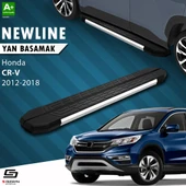 S-Dizayn Honda CR-V 4 NewLine Krom Yan Basamak 173 Cm 2012-2018 A+ Kalite thumbnail 1