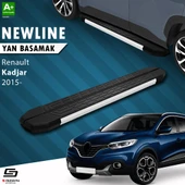 S-Dizayn Renault Kadjar NewLine Aluminyum Yan Basamak 173 Cm 2015-2022 A+ Kalite thumbnail 1