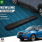 S-Dizayn Subaru Forester 4 NewLine Siyah Yan Basamak 183 Cm 2012-2019 A+ Kalite thumbnail 1