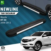 S-Dizayn Mazda BT-50 Pick-Up NewLine Krom Yan Basamak 193 Cm 2006-2012 A+ Kalite thumbnail 1