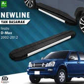 S-Dizayn Isuzu D-Max NewLine Aluminyum Yan Basamak 203 Cm 2002-2012 A+ Kalite thumbnail 1