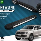 S-Dizayn VW Amarok NewLine Krom Yan Basamak 203 Cm 2010-2023 A+ Kalite thumbnail 1