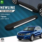 S-Dizayn VW Tiguan NewLine Aluminyum Yan Basamak 173 Cm 2007-2015 A+ Kalite thumbnail 1