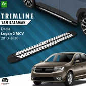 S-Dizayn Dacia Logan 2 MCV TrimLine Gri Yan Basamak 186 Cm 2013-2020 A+ Kalite thumbnail 1