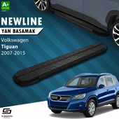 S-Dizayn VW Tiguan NewLine Siyah Yan Basamak 173 Cm 2007-2015 A+ Kalite thumbnail 1