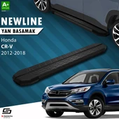 S-Dizayn Honda CR-V 4 NewLine Siyah Yan Basamak 173 Cm 2012-2018 A+ Kalite thumbnail 1