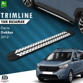 S-Dizayn Dacia Dokker TrimLine Gri Yan Basamak 207 Cm 2012 Üzeri A+ Kalite thumbnail 1