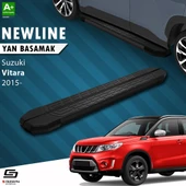 S-Dizayn Suzuki Vitara 4 NewLine Siyah Yan Basamak 163 Cm 2015 Üzeri A+ Kalite thumbnail 1