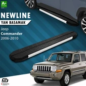 S-Dizayn Jeep Commander NewLine Aluminyum Yan Basamak 173 Cm 2006-2010 A+ Kalite thumbnail 1
