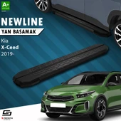 S-Dizayn Kia XCeed NewLine Siyah Yan Basamak 183 Cm 2019 Üzeri A+ Kalite thumbnail 1