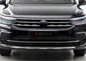 S-Dizayn VW Tiguan Krom Ön Tampon Çıtası 2020-2024 (Mat Krom) thumbnail 5