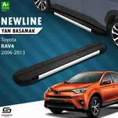 S-Dizayn Toyota Rav 4 3 NewLine Krom Yan Basamak 163 Cm 2006-2013 A+ Kalite thumbnail 1