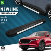 S-Dizayn Mazda CX-5 2 NewLine Aluminyum Yan Basamak 183 Cm 2017 Üzeri A+ Kalite thumbnail 1