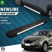 S-Dizayn Renault Captur NewLine Aluminyum Yan Basamak 173 Cm 2013-2020 A+ Kalite thumbnail 1