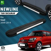 S-Dizayn Kia Soul NewLine Krom Yan Basamak 173 Cm 2009-2014 A+ Kalite thumbnail 1